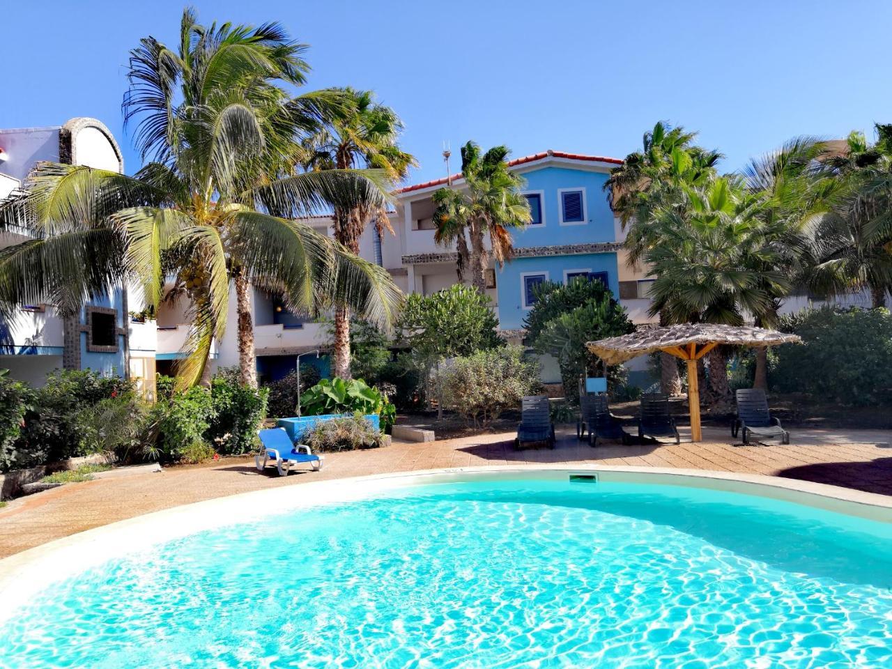 Sal Service Blu Moradias Residence With Pool 圣玛丽亚 外观 照片