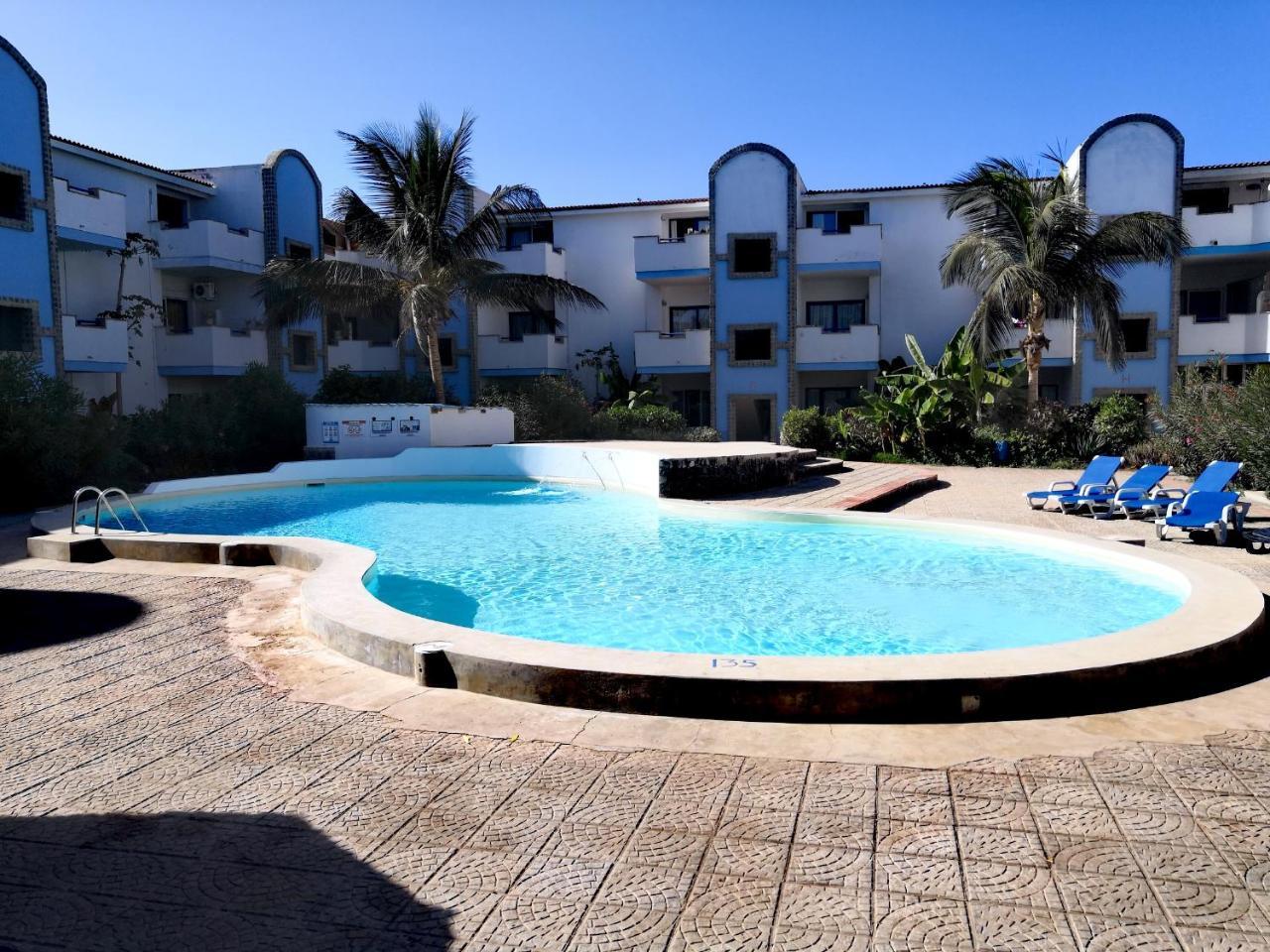Sal Service Blu Moradias Residence With Pool 圣玛丽亚 外观 照片