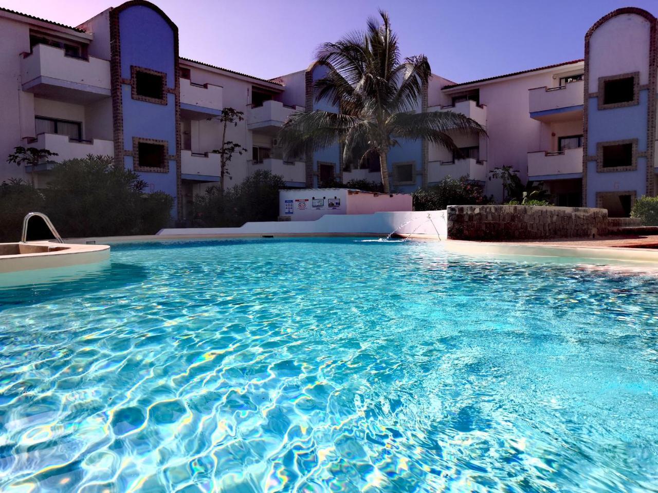 Sal Service Blu Moradias Residence With Pool 圣玛丽亚 外观 照片